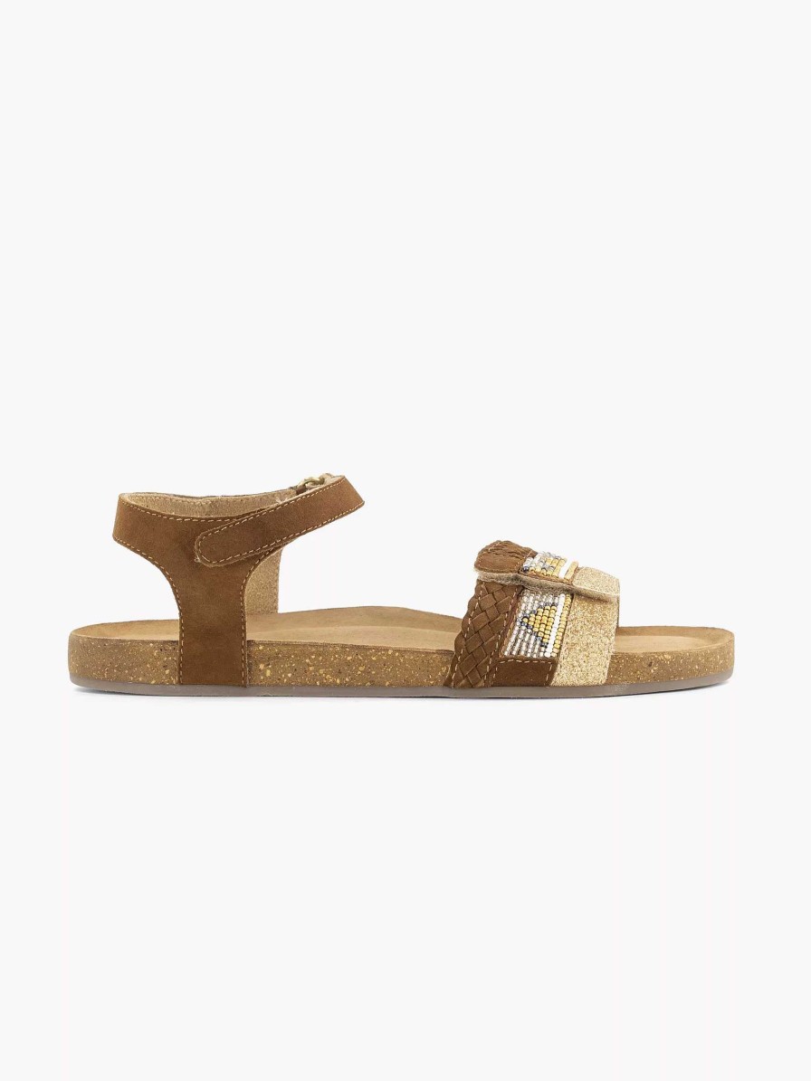 Boys' Shoes | Limelight girl Brown Leather Sandal