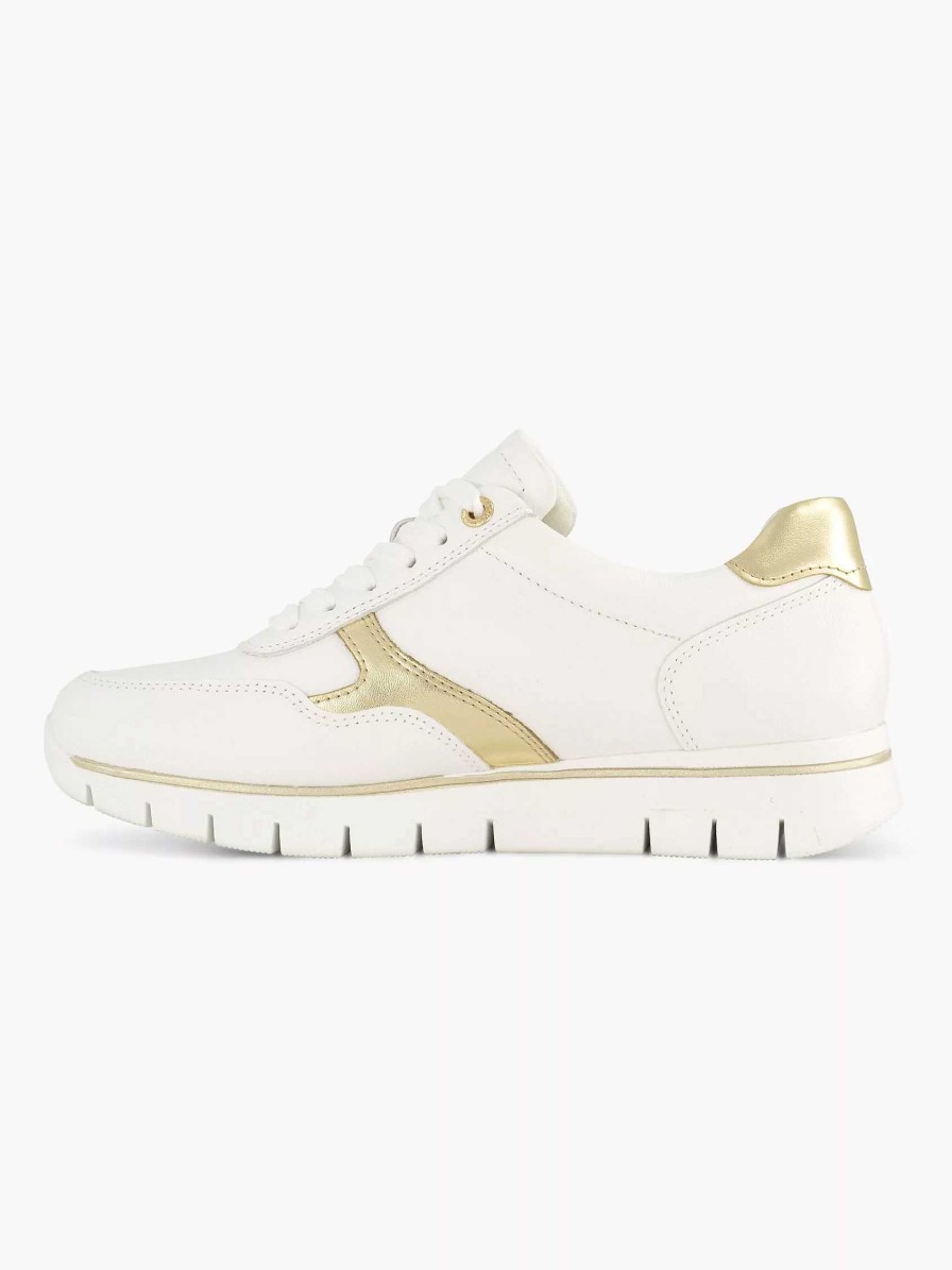 Sneakers | Medicus White Leather Comfort Sneaker