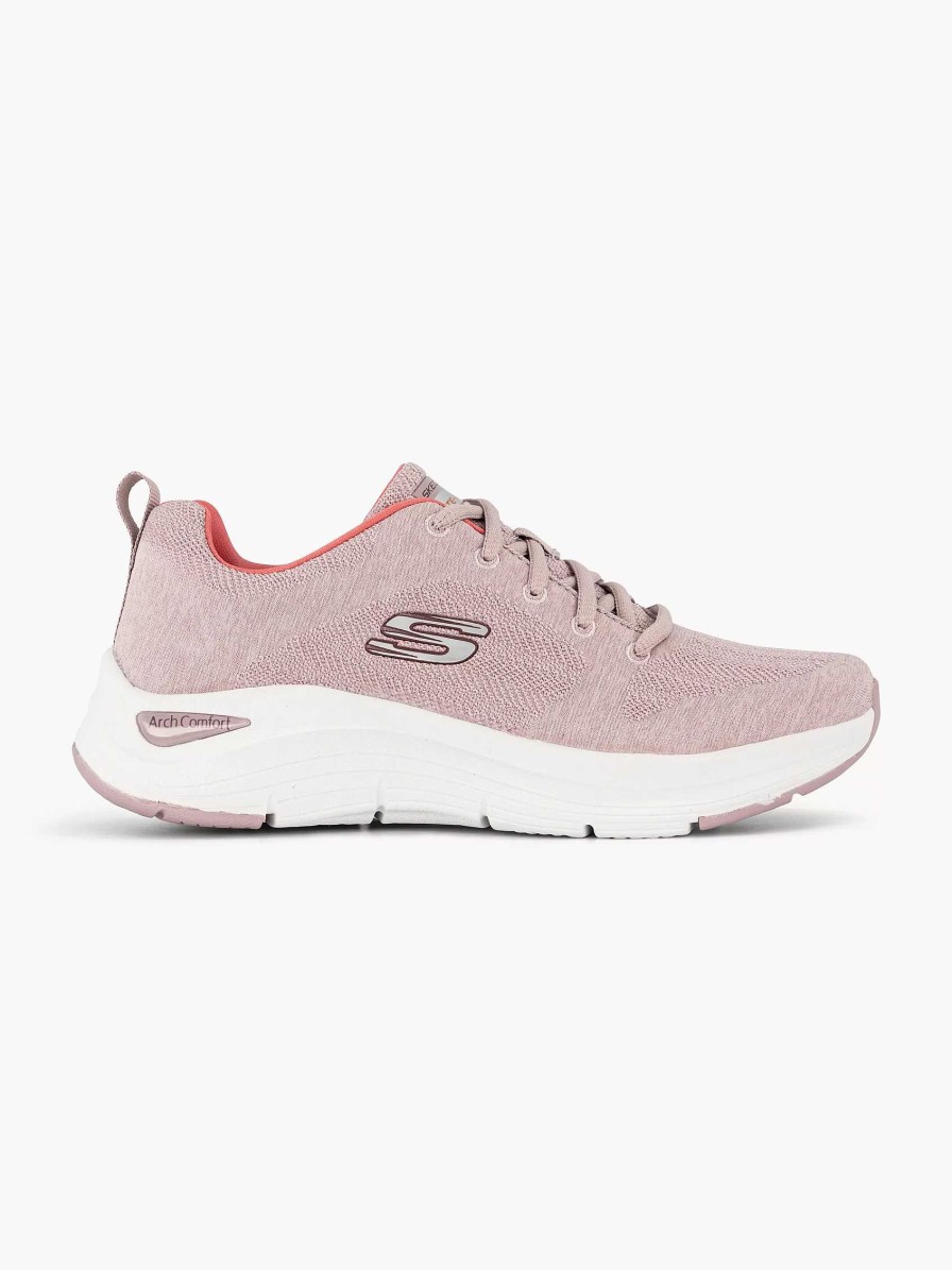 Sneakers | Skechers Pink Arch Comfort - Deep Breath