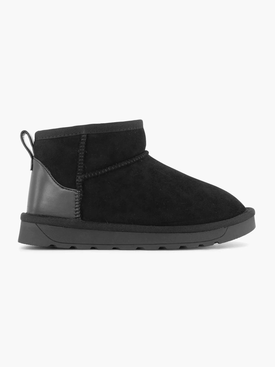 Boys' Shoes | Graceland Black Ankle Boot Lined