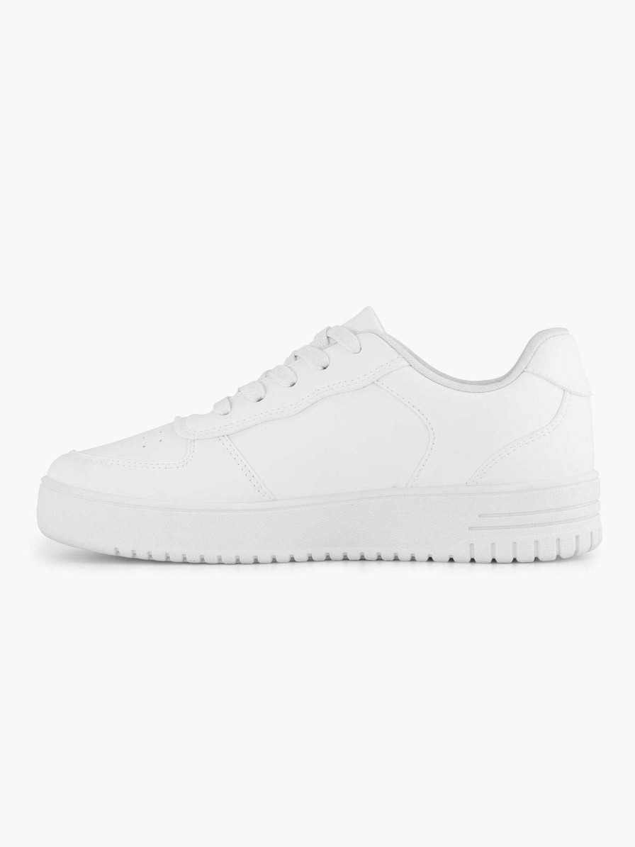 Sneakers | Graceland White Platform Sneaker