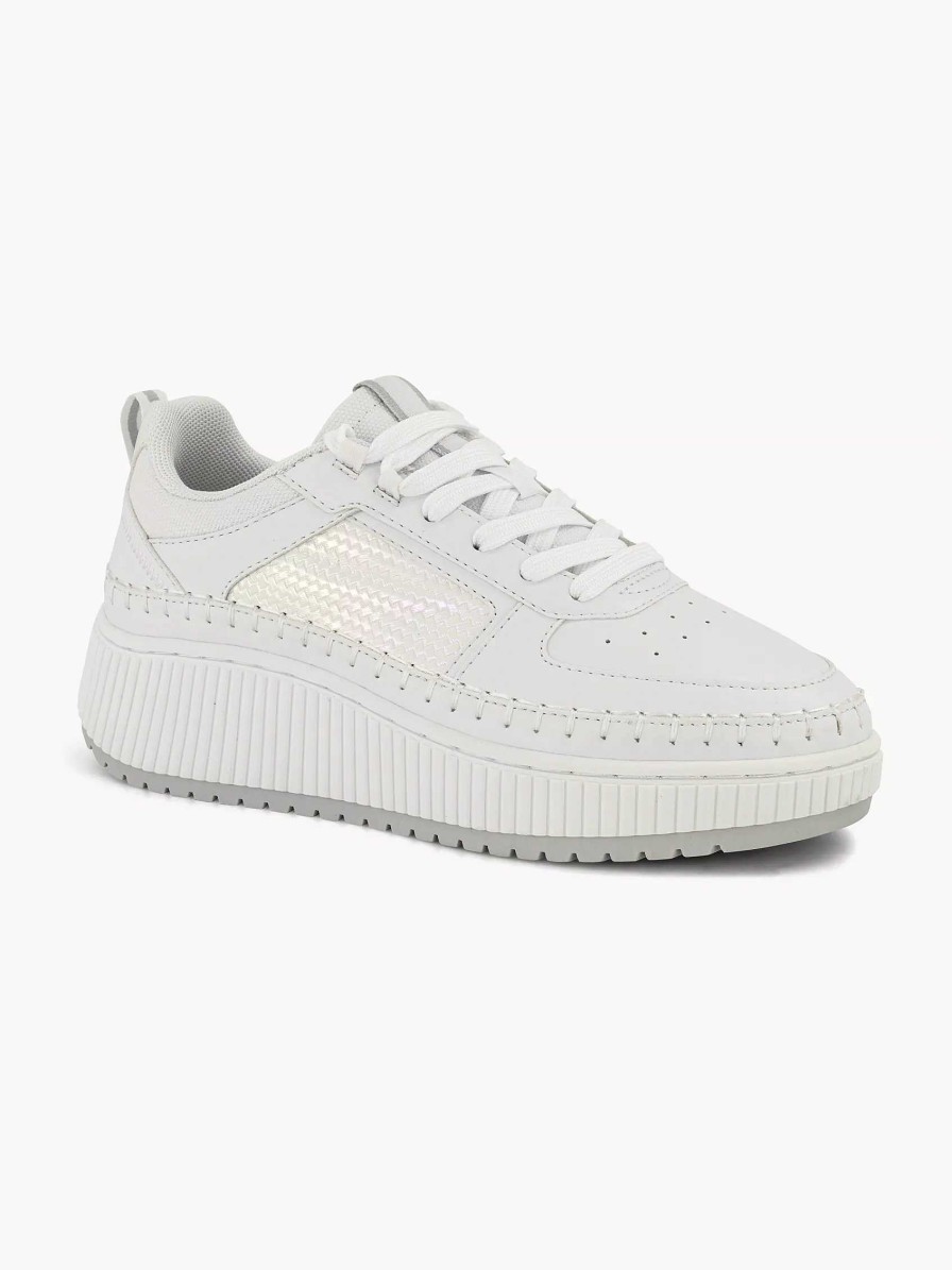 Sneakers | Oxmox White Platform Sneaker