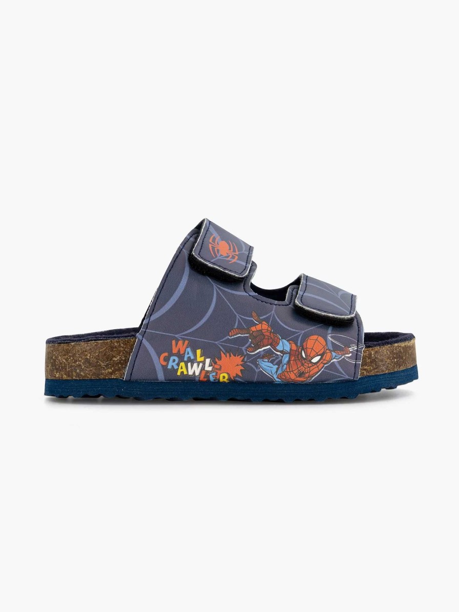 Boys' Shoes | Spiderman Dark Blue Slipper Spiderman