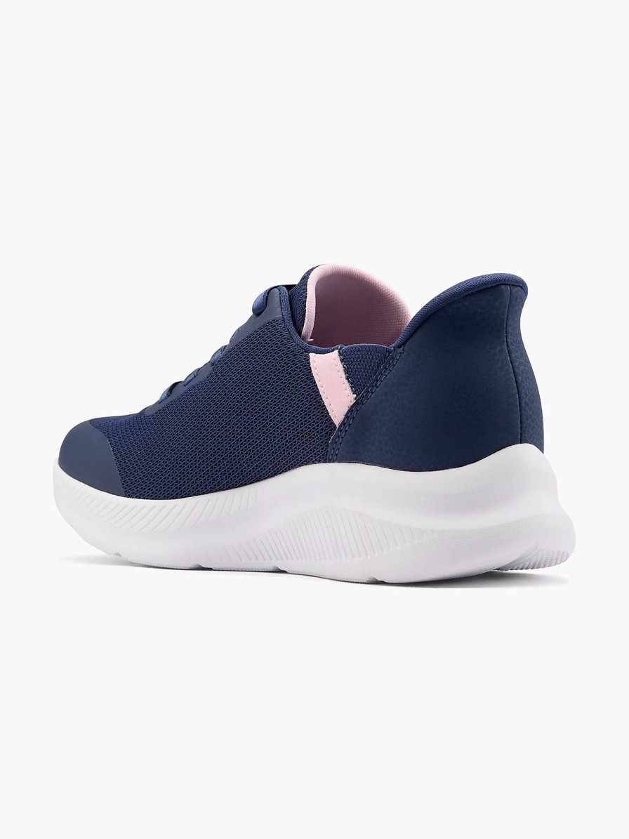 Sneakers | Skechers Dark Blue Sneaker Swift Fit - Hands Free