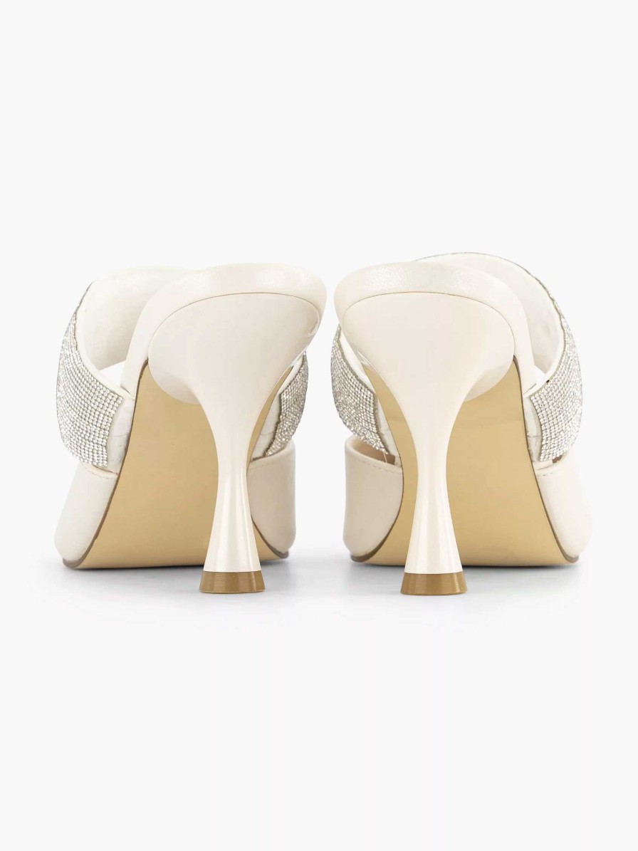 Pumps | Graceland White Pump Stones