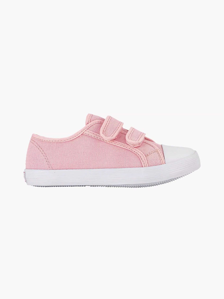 Baby Shoes | Vty Pink Gym Shoe Velcro