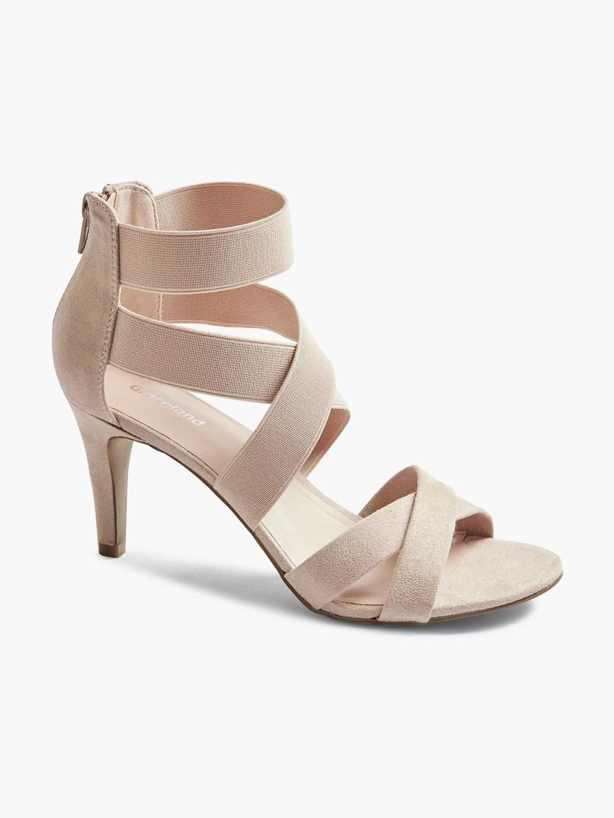 High Heels | Graceland Old Pink Sandalette