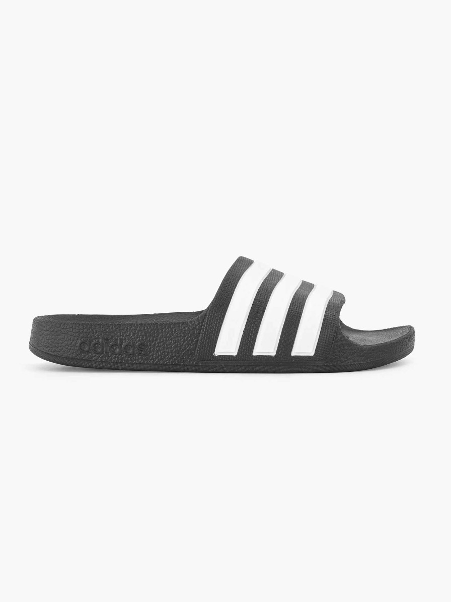 Boys' Shoes | adidas Black Adilette Aqua K