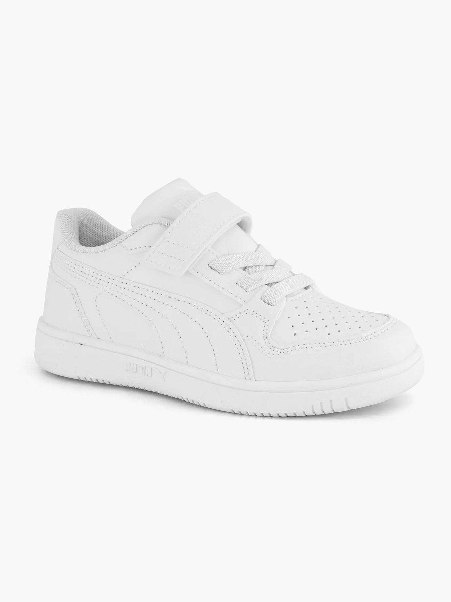 Boys' Shoes | Puma White Rebound Lite Ps