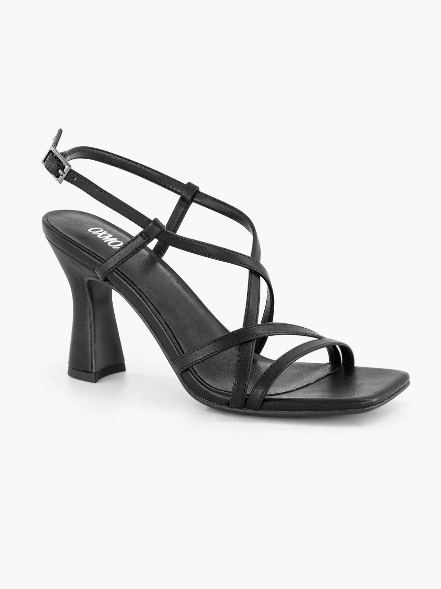 Sandals | Oxmox Black Sandalette