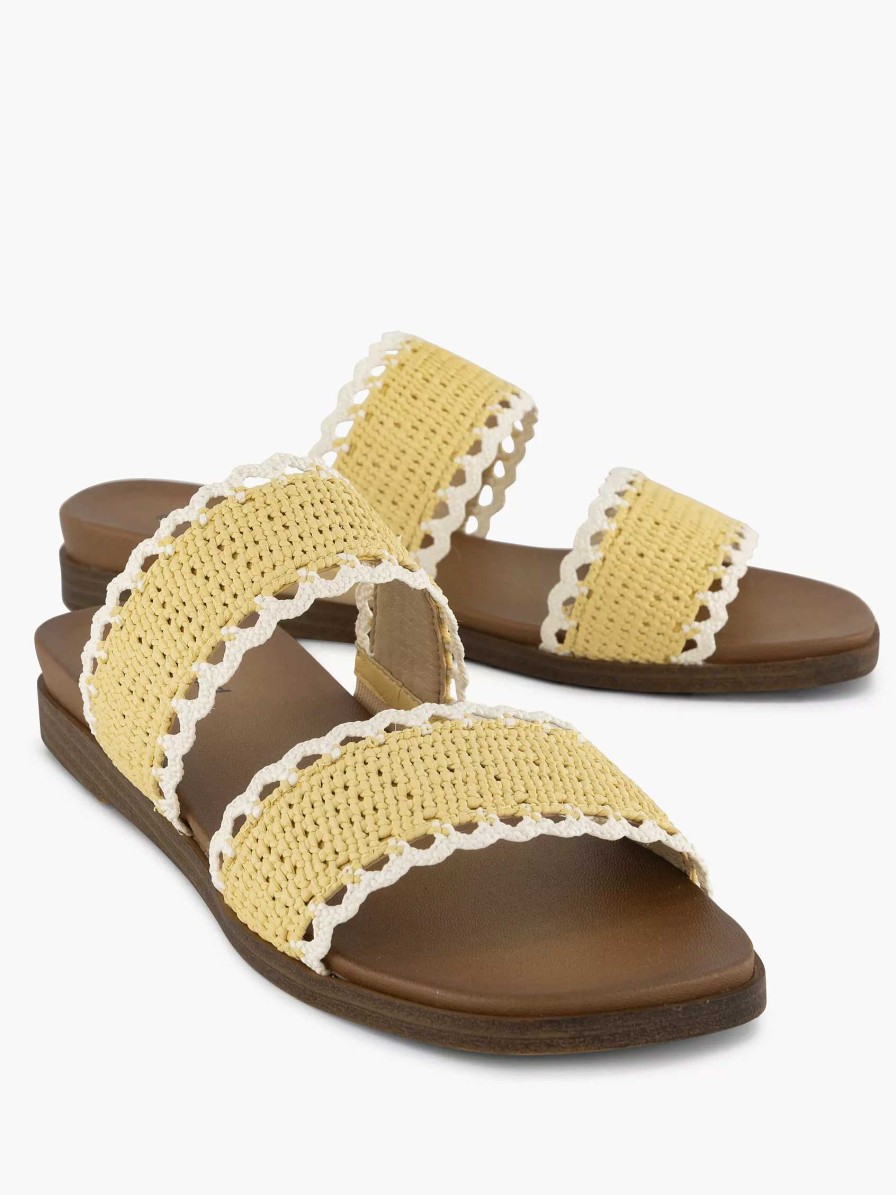 Flip Flops | Graceland Yellow Slipper