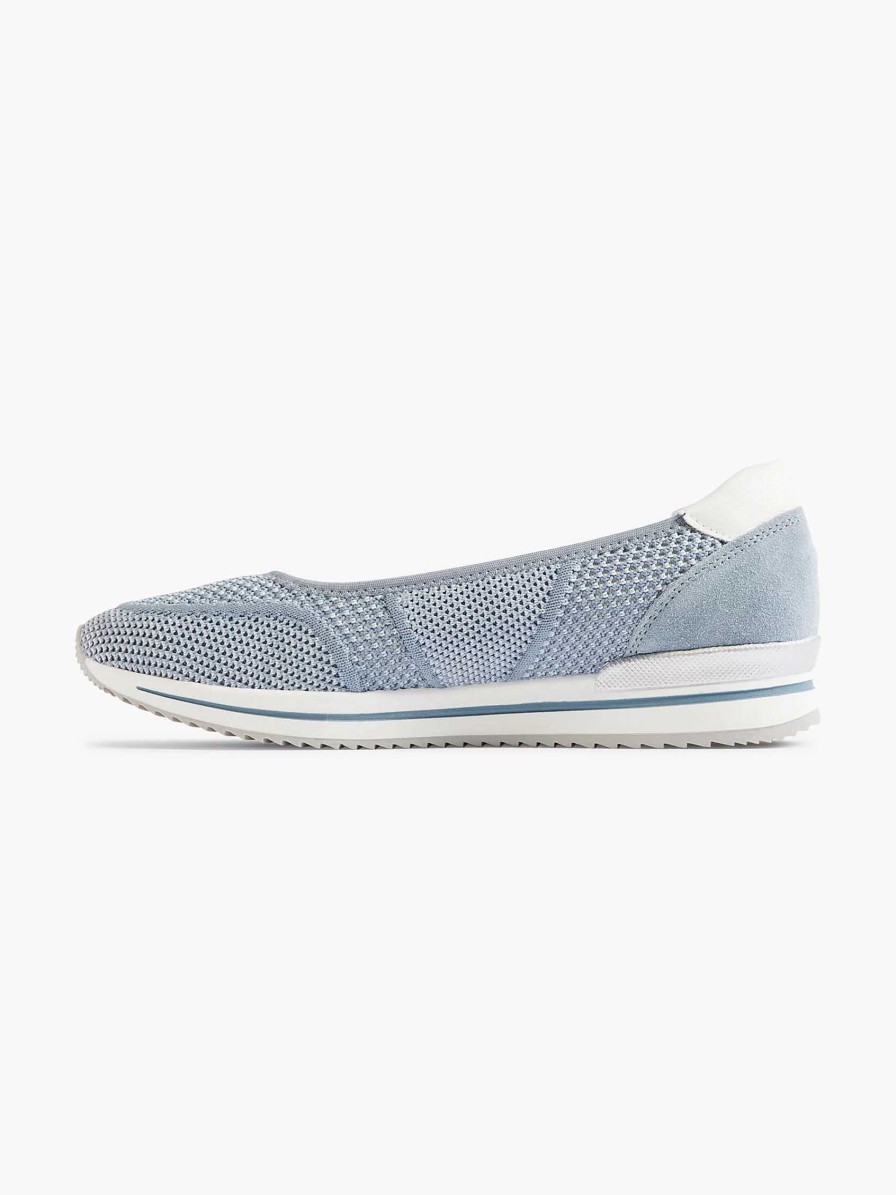 Comfort Shoes | Medicus Light Blue Comfort Slip-On