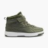 Boys' Shoes | Puma Green Rebound Joy Fur Ps