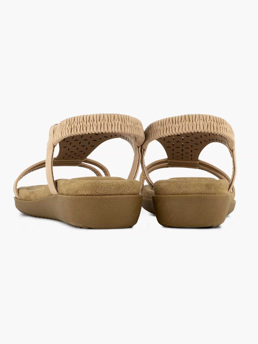 Comfort Shoes | Easy Street Pink Comfort Sandal