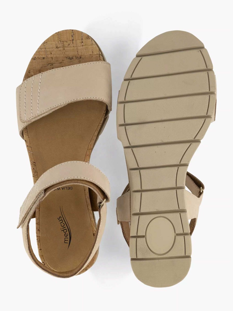 Comfort Shoes | Medicus Beige Comfort Sandal