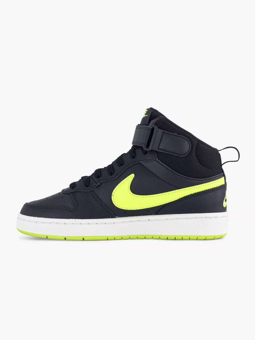 Boys' Shoes | Nike Dark Blue Court Borough Mid 2