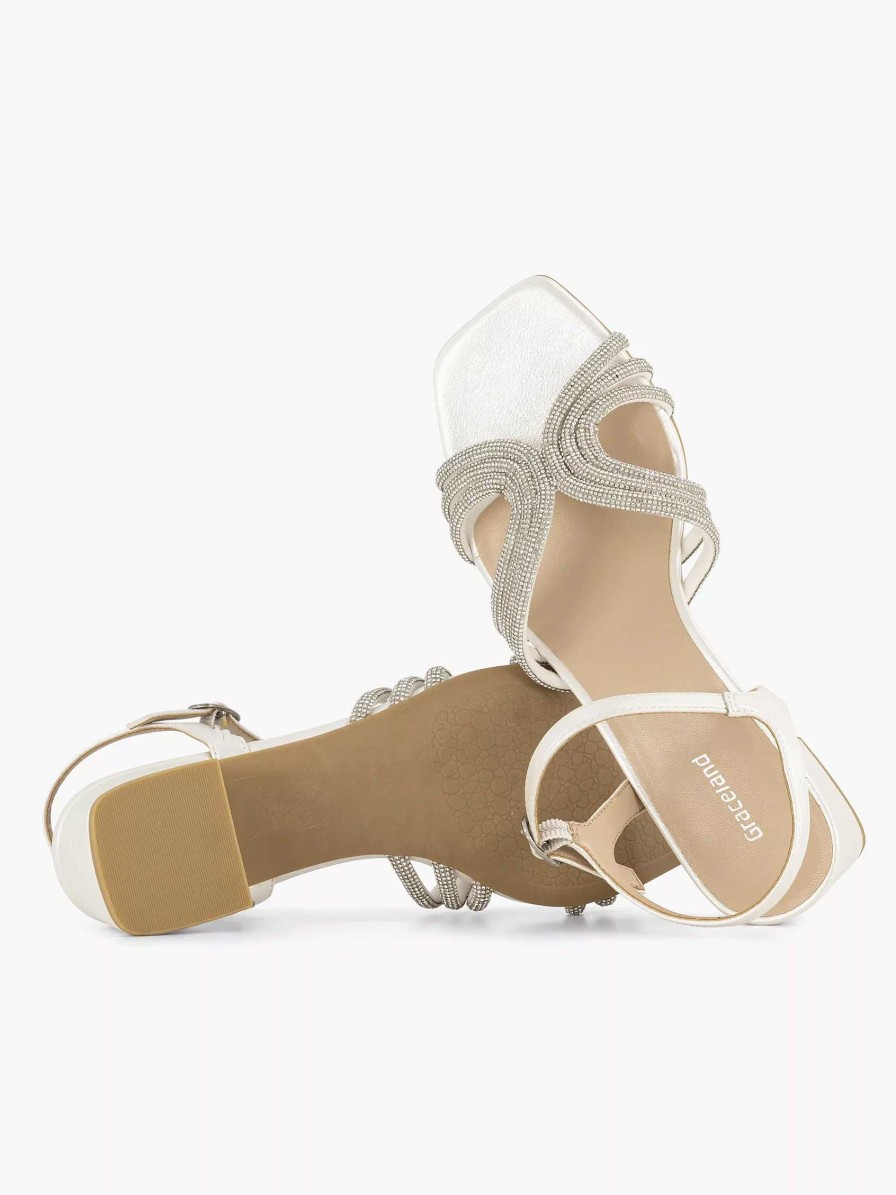 Sandals | Graceland White Sandalette