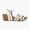 Sandals | Easy Street White Sandal Wedge Heel