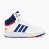 Boys' Shoes | adidas Witte Hoops Mid 3.0 K