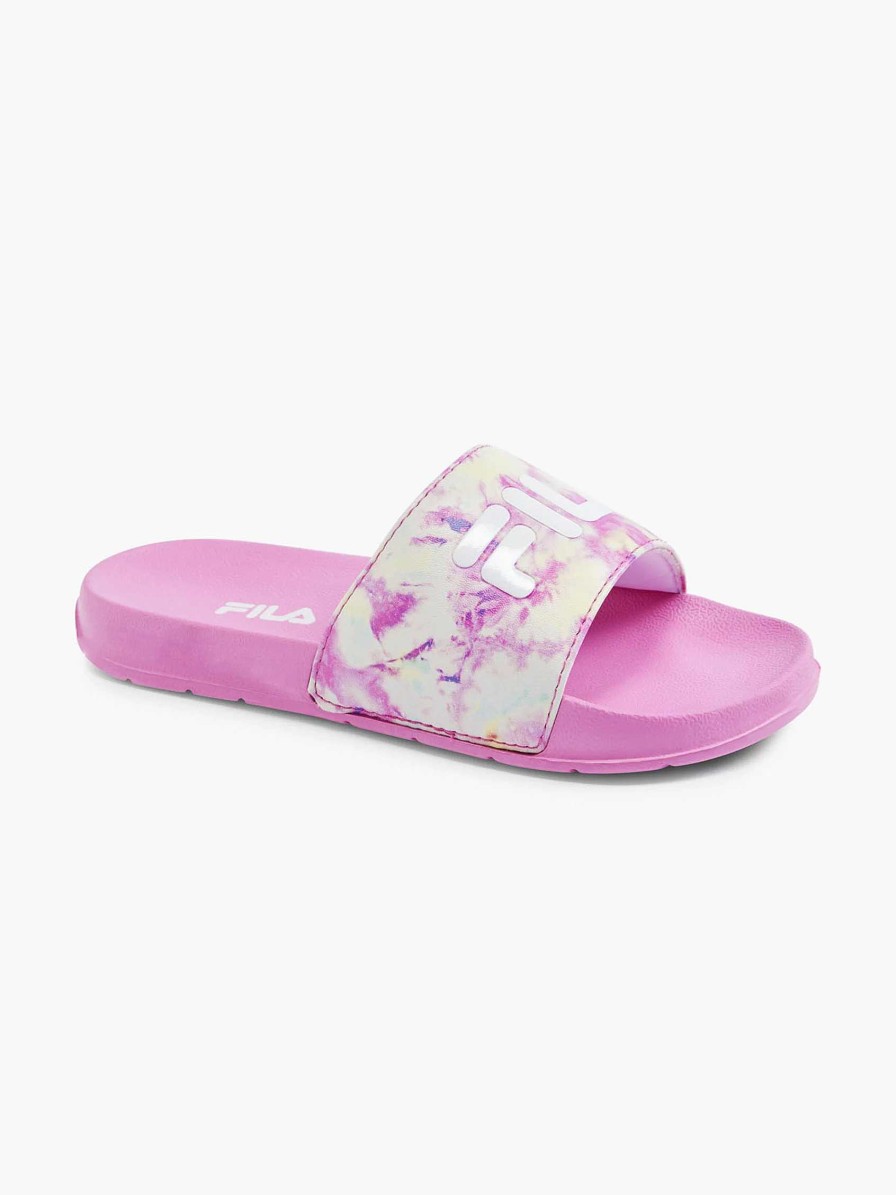 Boys' Shoes | FILA Pink Bath Slipper