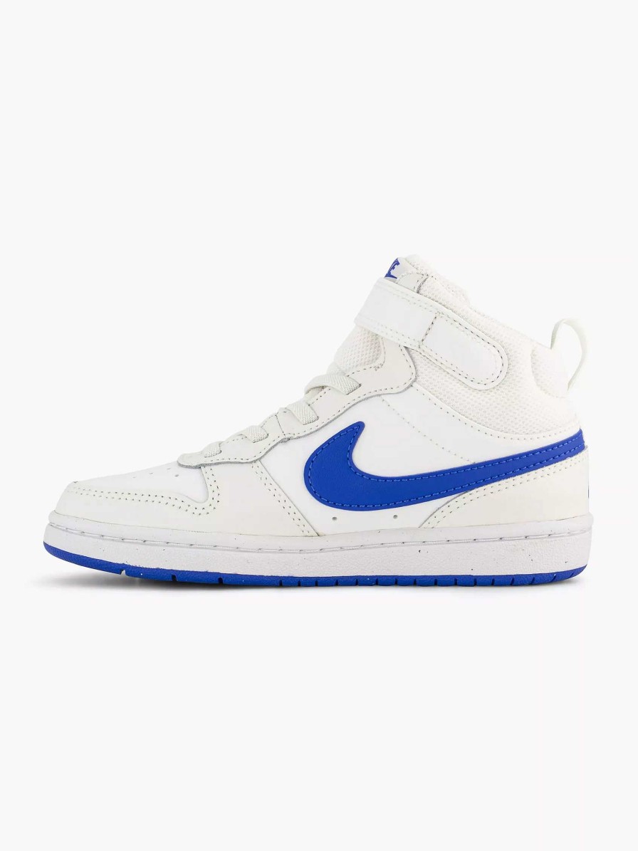 Boys' Shoes | Nike White Court Borough Mid