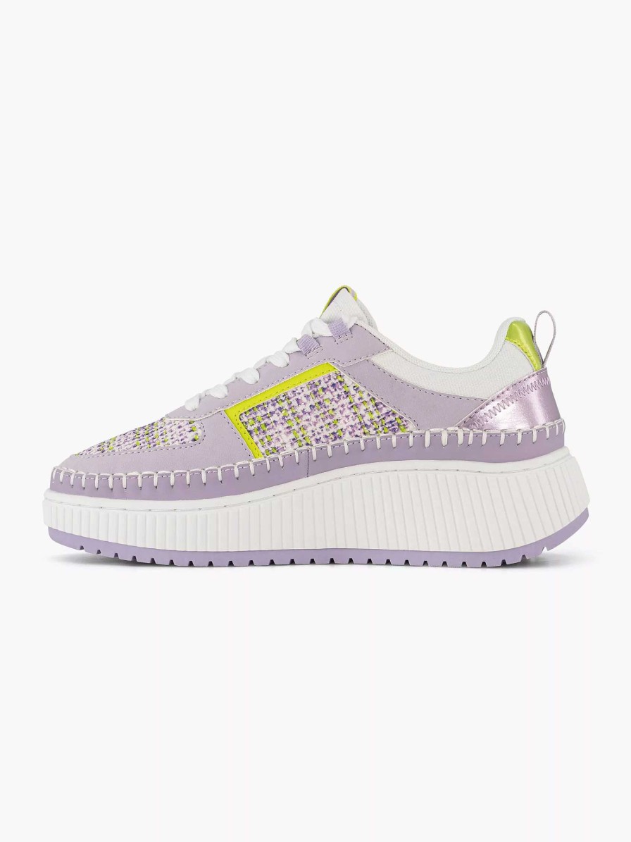 Sneakers | Oxmox Lilac Platform Sneaker