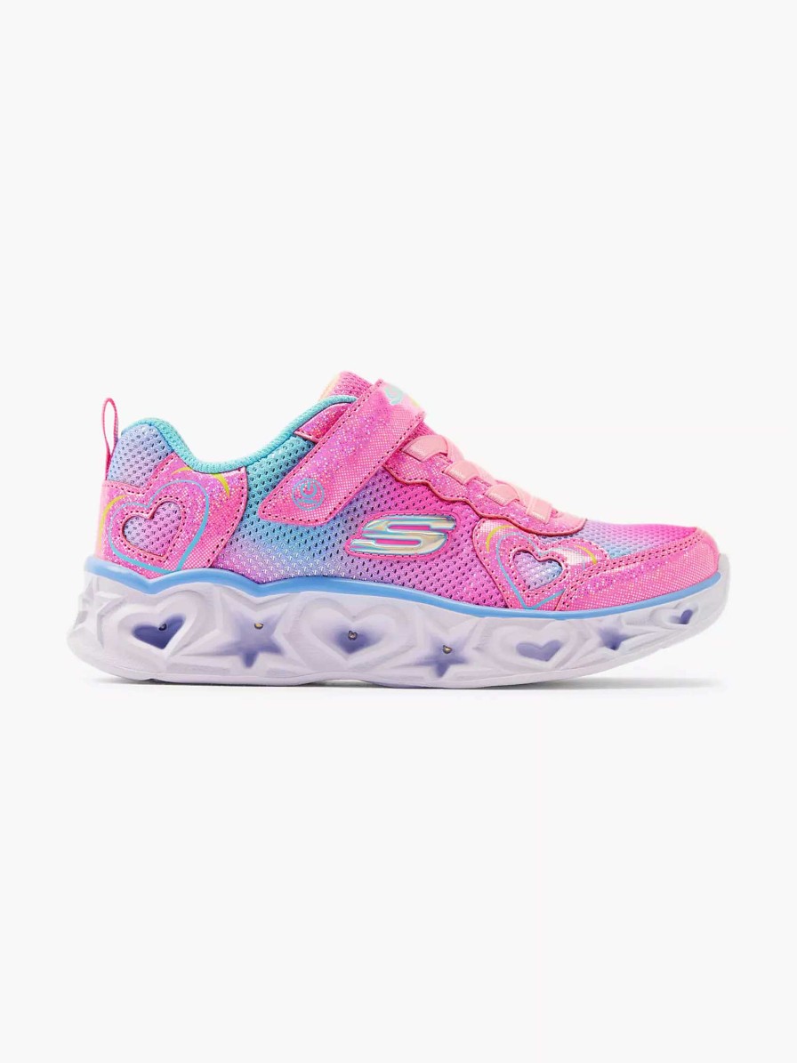 Boys' Shoes | Skechers Pink Sneaker Lights