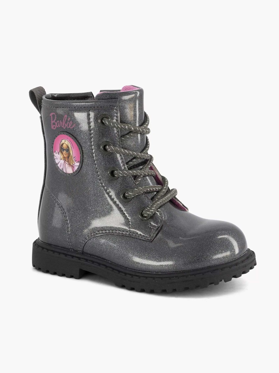 Boys' Shoes | Barbie Black Lace Boot Barbie